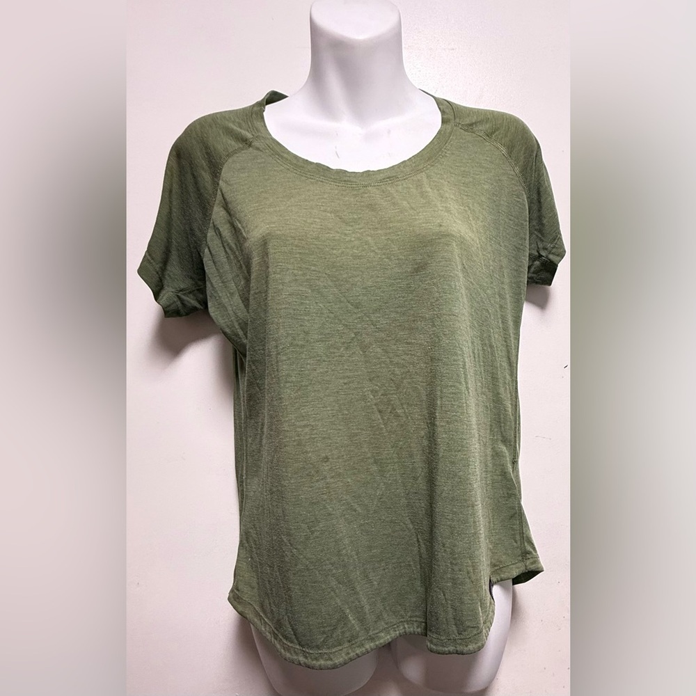 Patagonia Sage Green Women's Short Sleeve Tee Size M - Picture 1 of 6